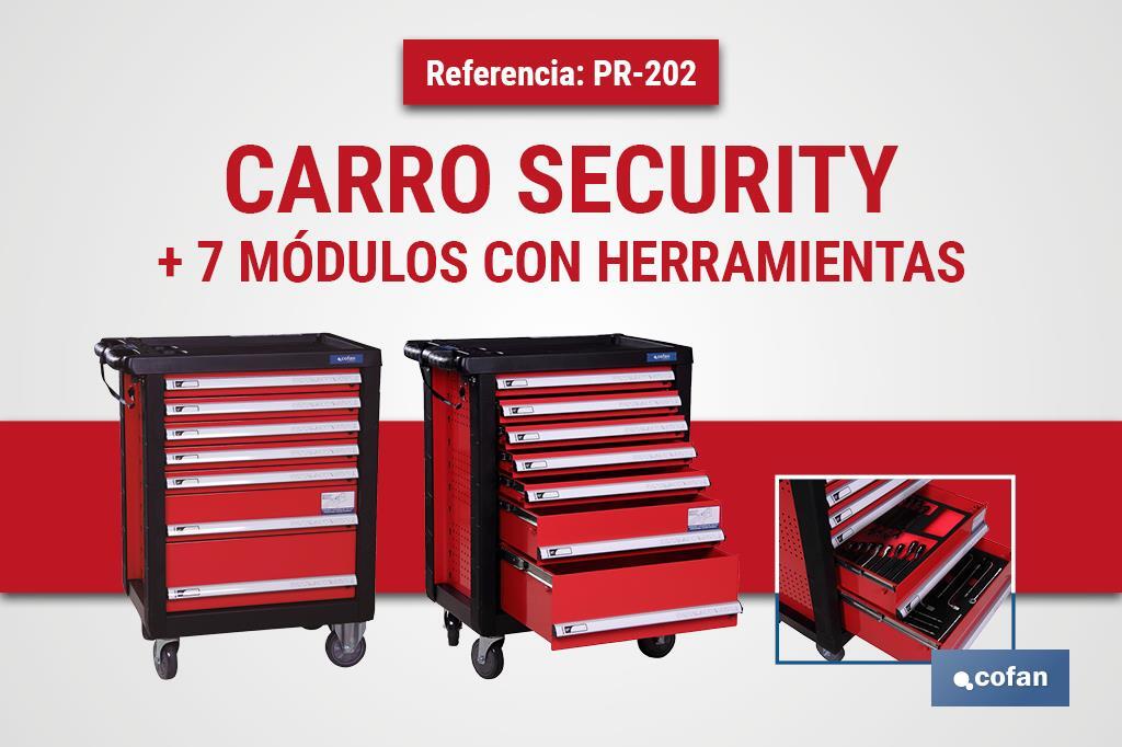 PROMOCION CARRO SECURITY + 7 MODULOS C/HERR (PACK: 1 UDS)